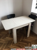 V010 - Разтегателна маса: White Coastland Oak